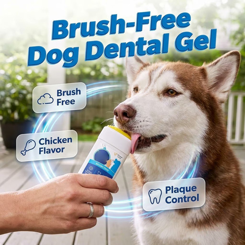 🔥HOT SALE 49% OFF🐶🦷No-Brush Dog Dental Gel