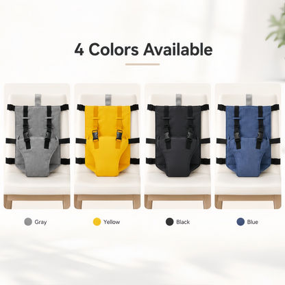 👶 Portable Travel High Chair Harness – Compact Booster Seat 🍽️