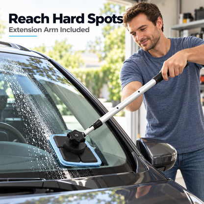 ✨LAST DAY 49% OFF🔥Dual Magnetic Car Windshield Cleaner | Streak-Free Auto Glass Cleaning Kit