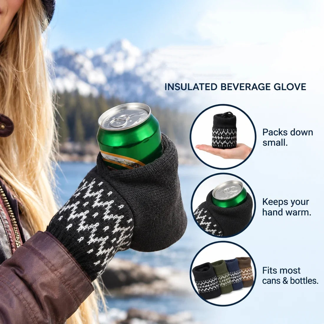🍻 Funny Beer Can Glove | Perfect novelty gift for every beer fan