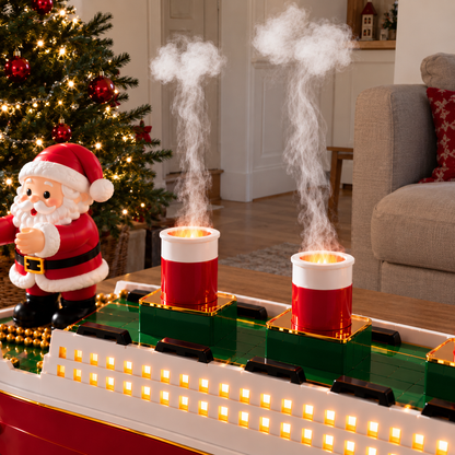 🎄 Christmas Magic Ship Humidifier ✨ A Little Ship Full of Christmas Wonder