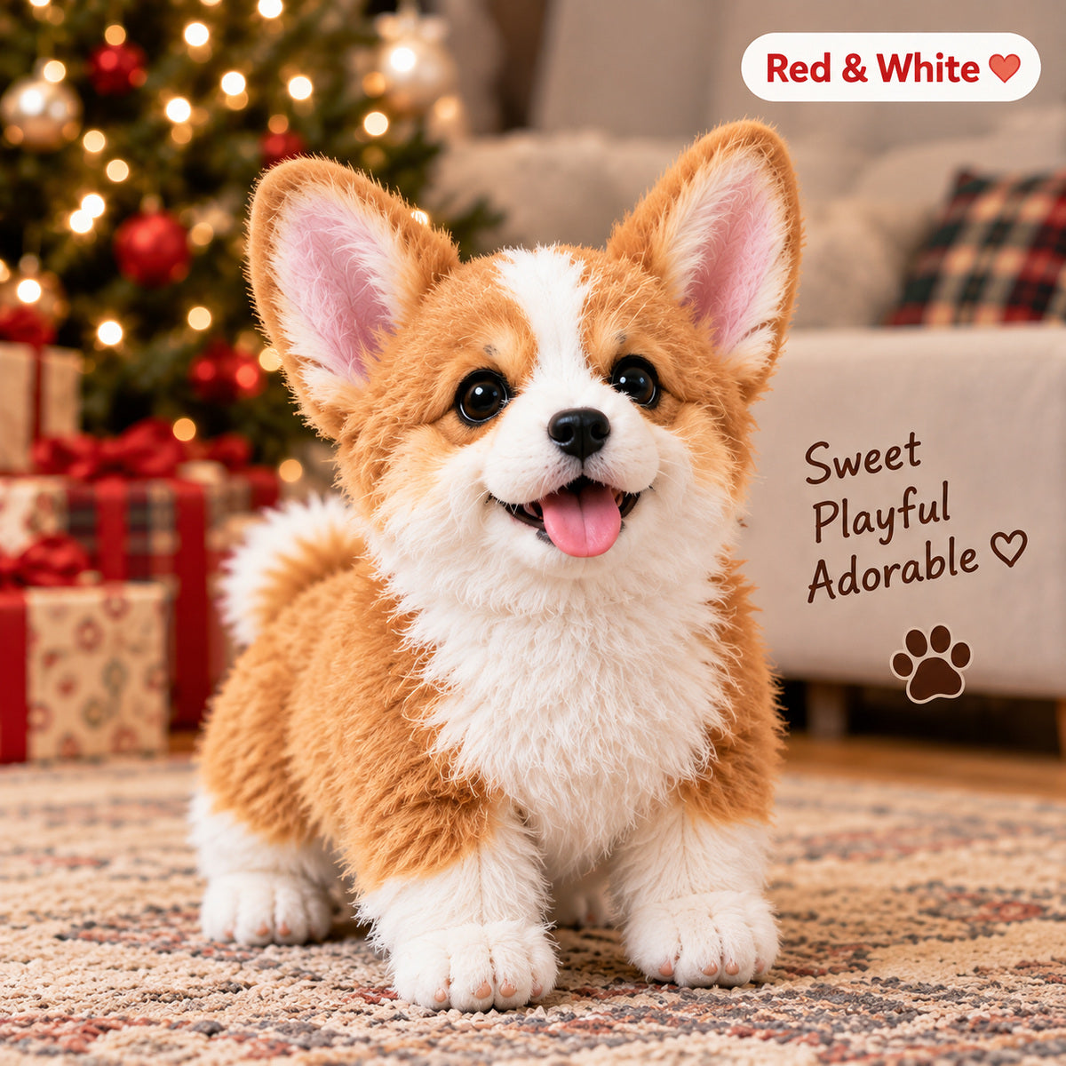 🎄 50% OFF –🐶 Corgi Buddy™ – Realistic Robot Corgi Puppy
