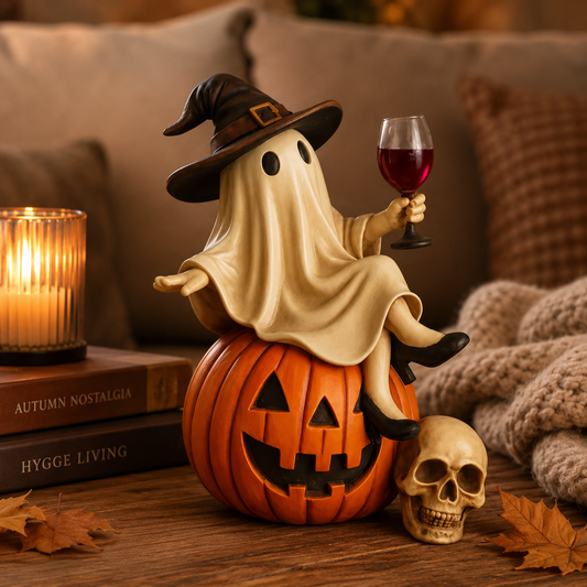 👻50% OFF TODAY🍷 Ghost Wine Bottle Halloween Decor
