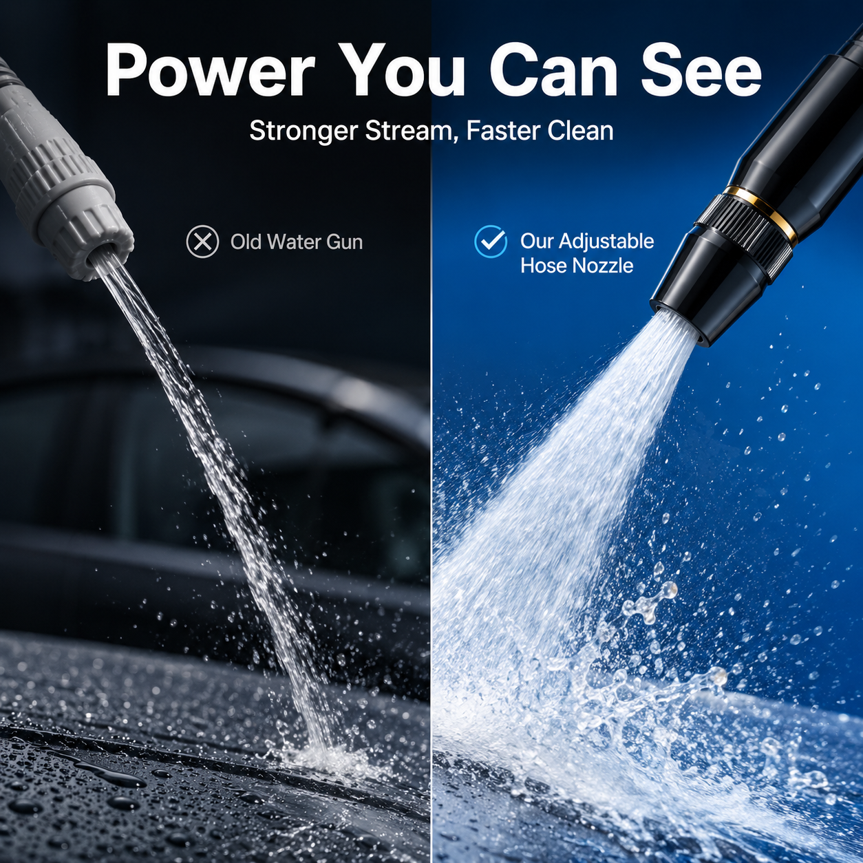 🔥🌊 Last Day 55% OFF – Powerful High-Pressure Water Gun for Car Cleaning