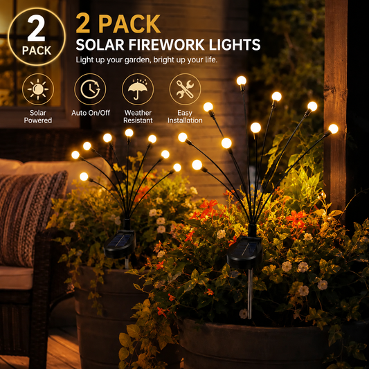 ✨Solar Firefly Lights | Swaying in Breeze, Create Dreamy Garden