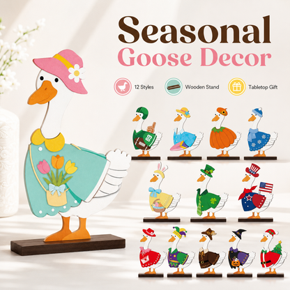 🔥LAST DAY 55% OFF 🔥 Interchangeable Animal Wooden Decor Set