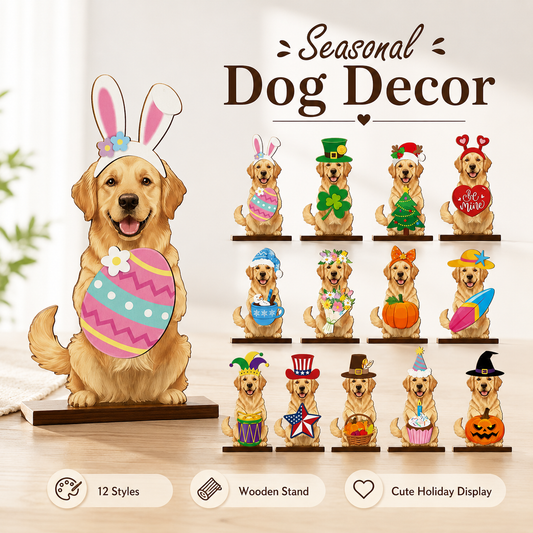 🔥LAST DAY 55% OFF 🔥 Interchangeable Animal Wooden Decor Set