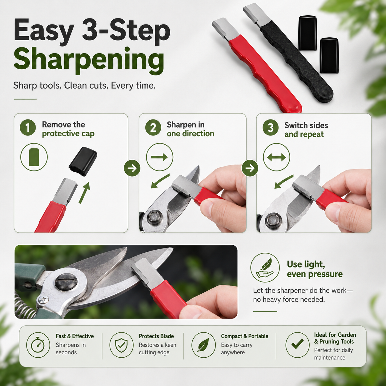 🔪 Multi-Function Knife Sharpener – Restore Dull Knives in Seconds ⚡✨