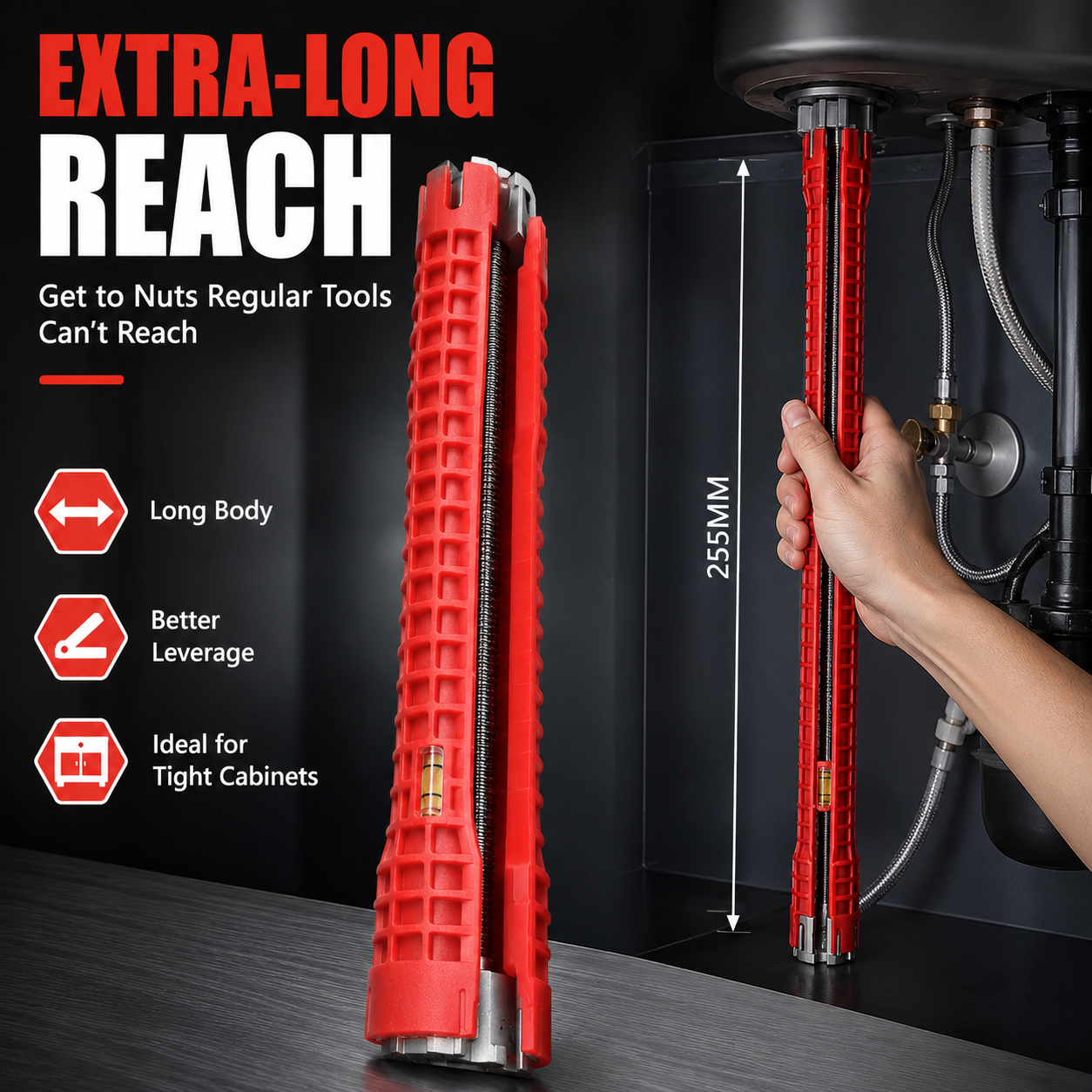 🔥50% OFF🔧 8-in-1 Faucet & Sink Installer Wrench
