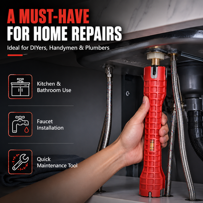 🔥50% OFF🔧 8-in-1 Faucet & Sink Installer Wrench