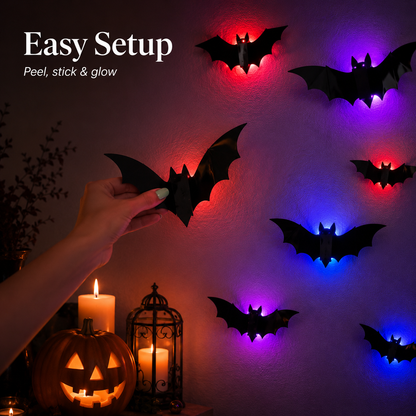 🔥SPOOKY SALE 49% OFF🦇 Halloween LED Bat Decorations