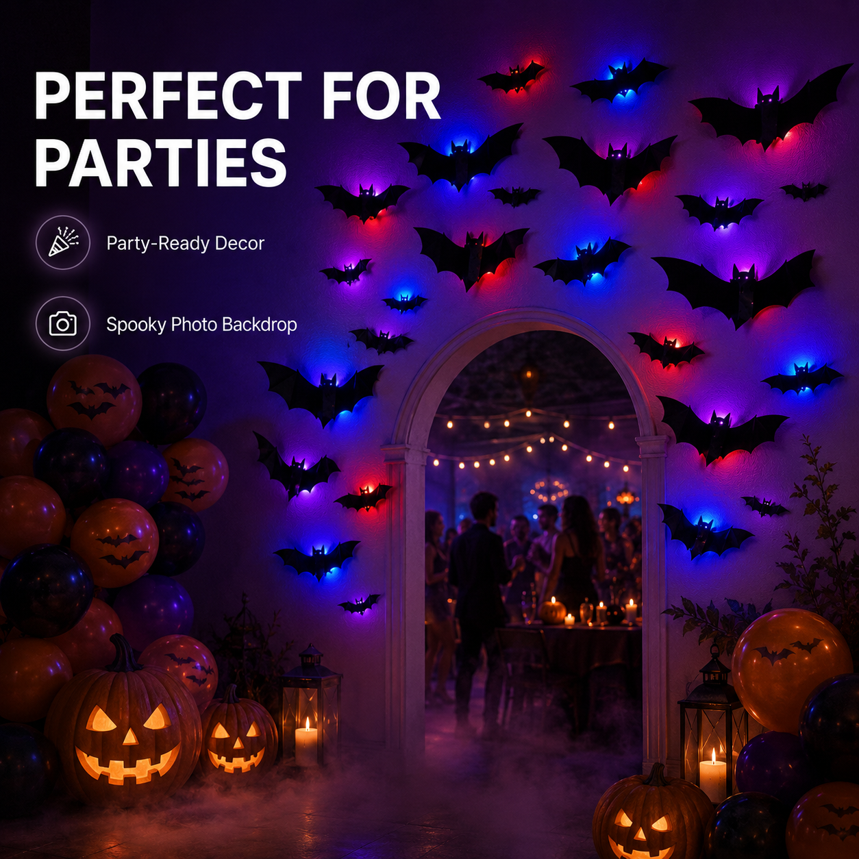 🔥SPOOKY SALE 49% OFF🦇 Halloween LED Bat Decorations
