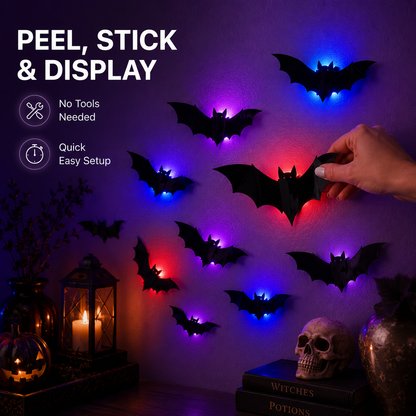 🔥SPOOKY SALE 49% OFF🦇 Halloween LED Bat Decorations