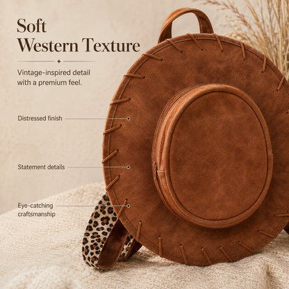 🔥🤠 Last Day 50% OFF – Western Cowboy Hat Backpack