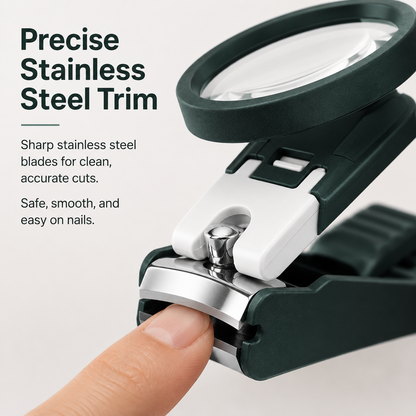 🔥 50% OFF TODAY🔍 3PCS  Magnifying Glass Nail Clippers for Seniors