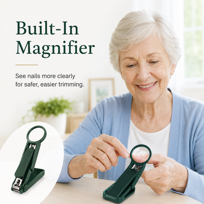 🔥 50% OFF TODAY🔍 3PCS  Magnifying Glass Nail Clippers for Seniors