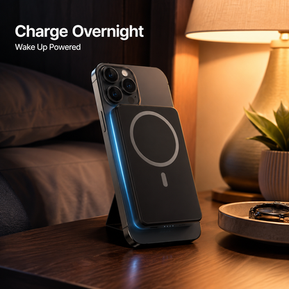 ⚡50% OFF TODAY🔋 Magnetic Wireless Power Bank – Slim Snap-On Charger