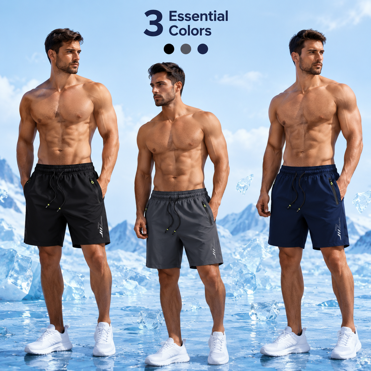 💪Made for Comfort🩳 Lightweight Men's Shorts