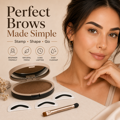 ✨50% OFF TODAY💖 Brow Stamp Kit – Perfect Brows in 5 Seconds