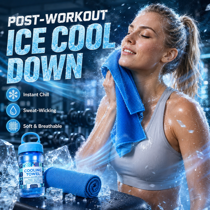 🔥BUY 1 GET 1 FREE❄️ Instant Cooling Towel 💦Stay Cool Anytime, Anywhere