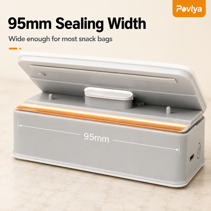 🔥 2-in-1 Rechargeable Mini Bag Sealer with Cutter