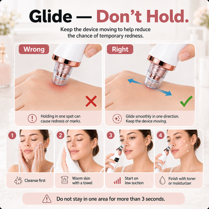 ✨ Electric Pore Vacuum Cleaner – 5 Tips & 3 Suction Levels