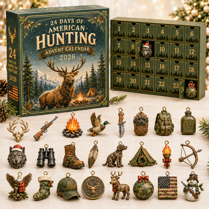🎁 2026 Hunting Advent Calendar – 24 Outdoor-Themed Christmas Surprises