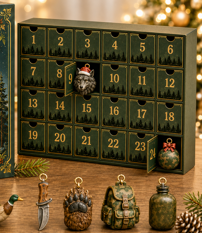 🎁 2026 Hunting Advent Calendar – 24 Outdoor-Themed Christmas Surprises
