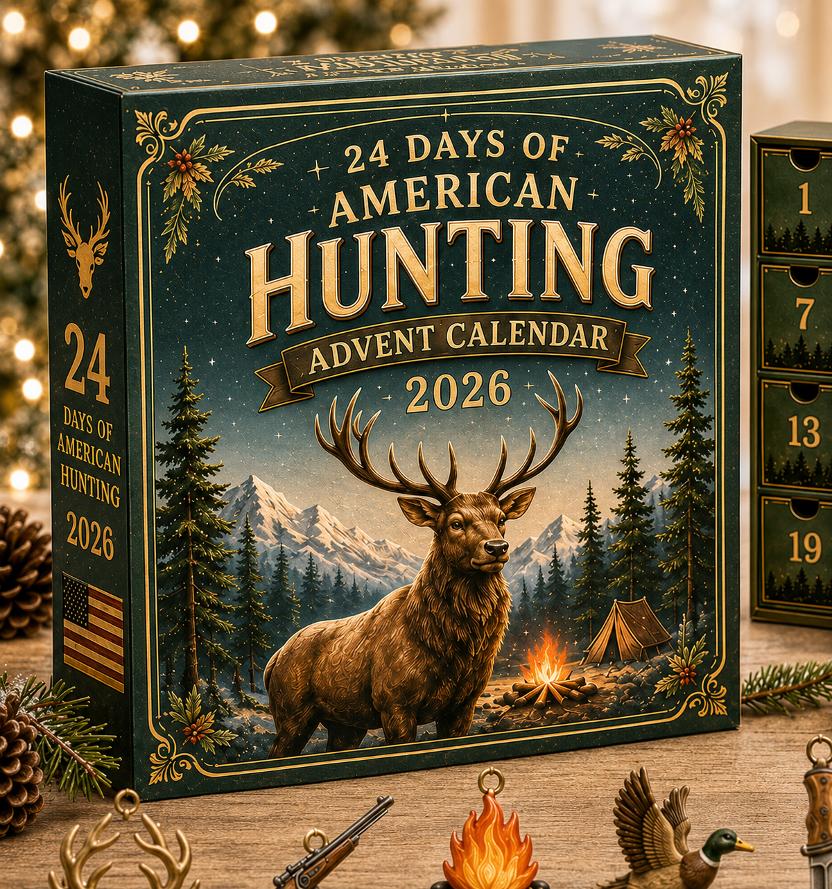 🎁 2026 Hunting Advent Calendar – 24 Outdoor-Themed Christmas Surprises