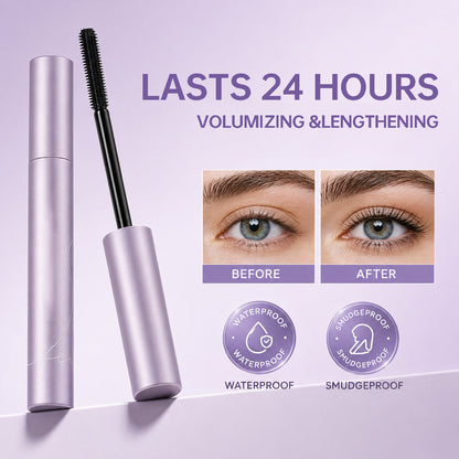 💜 4D Volumizing & Lengthening Mascara – Fuller, Longer-Looking Lashes with Buildable Volume ✨