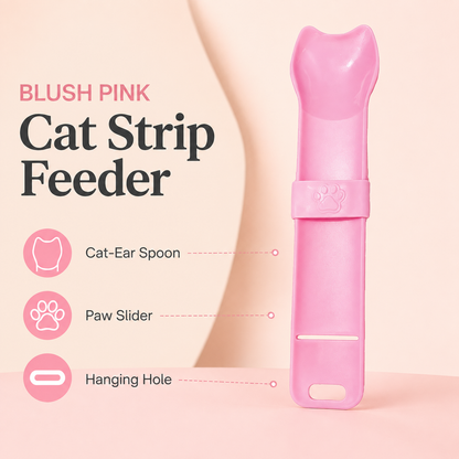 🐾 Cat Treat Tube Squeezer & Strip Feeder for Cleaner, Mess-Free Feeding
