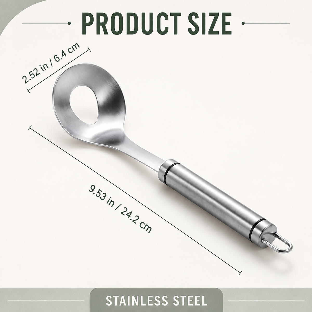 🥩 Stainless Steel Meatball Maker Spoon with Scoop 🥄