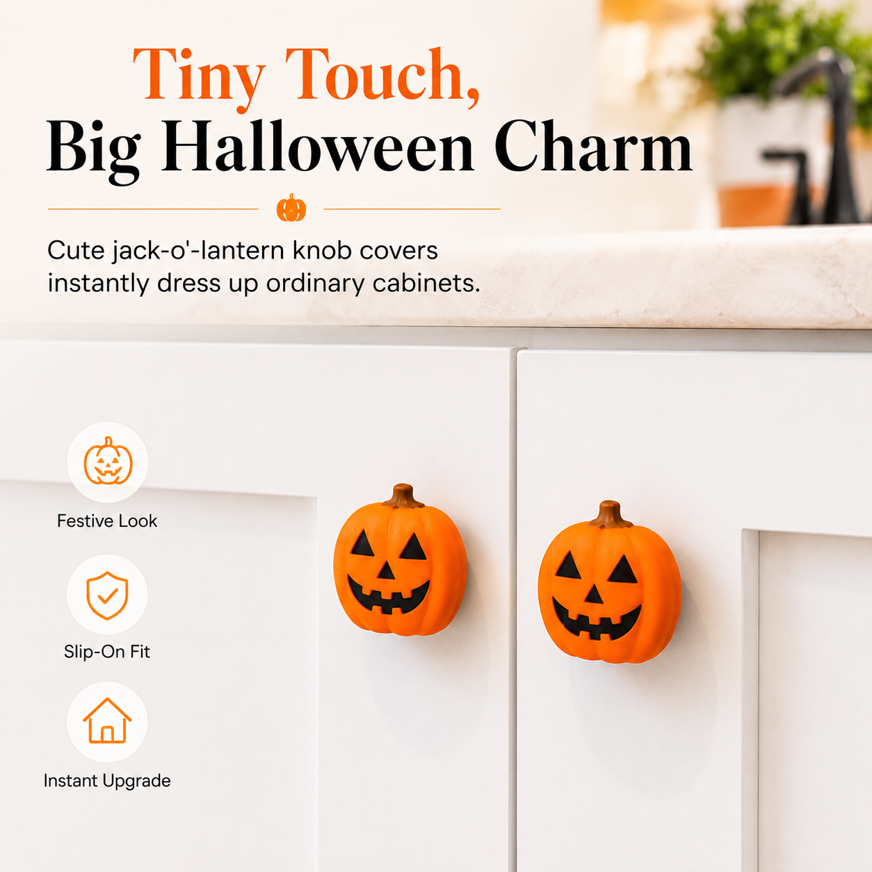 🎃FLASH SALE 55% OFF🧡 Pumpkin Cabinet Knob Covers