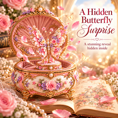 🌸🦋 50% OFF Floral Ballerina Music Box – A Romantic Keepsake With a Magical Butterfly Reveal