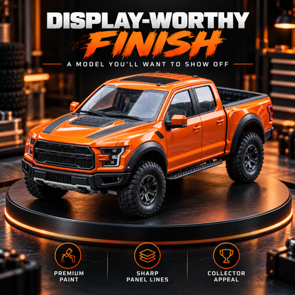 🔥🚙 DIY Off-Road Pickup Truck Model Kit – Build Your Own Detailed Display Truck