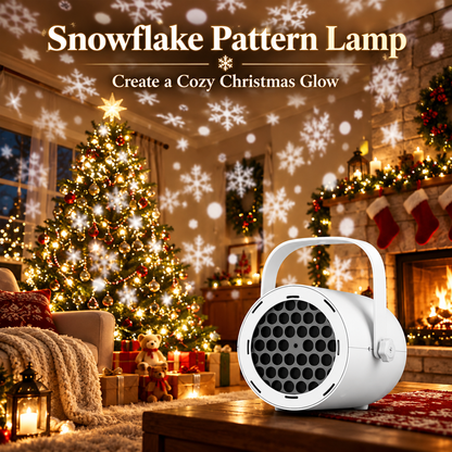 🎄 Christmas Projector Light with USB Power & Holiday Patterns ✨