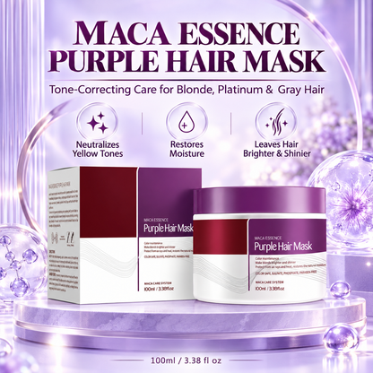 ✨Purple Hair Treatment Mask – Tone, Hydrate & Shine, 100ml