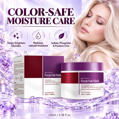 ✨Purple Hair Treatment Mask – Tone, Hydrate & Shine, 100ml