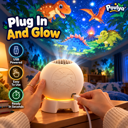 🦖 Dinosaur Galaxy Projector ✨ Turn Bedtime Into a Magical Dino Adventure