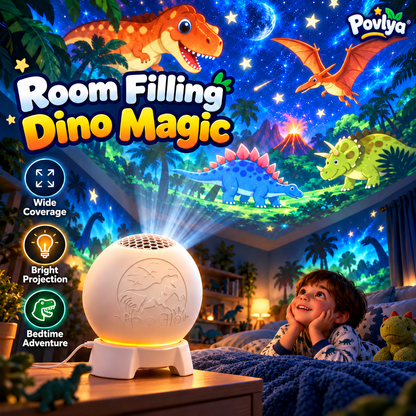 🦖 Dinosaur Galaxy Projector ✨ Turn Bedtime Into a Magical Dino Adventure
