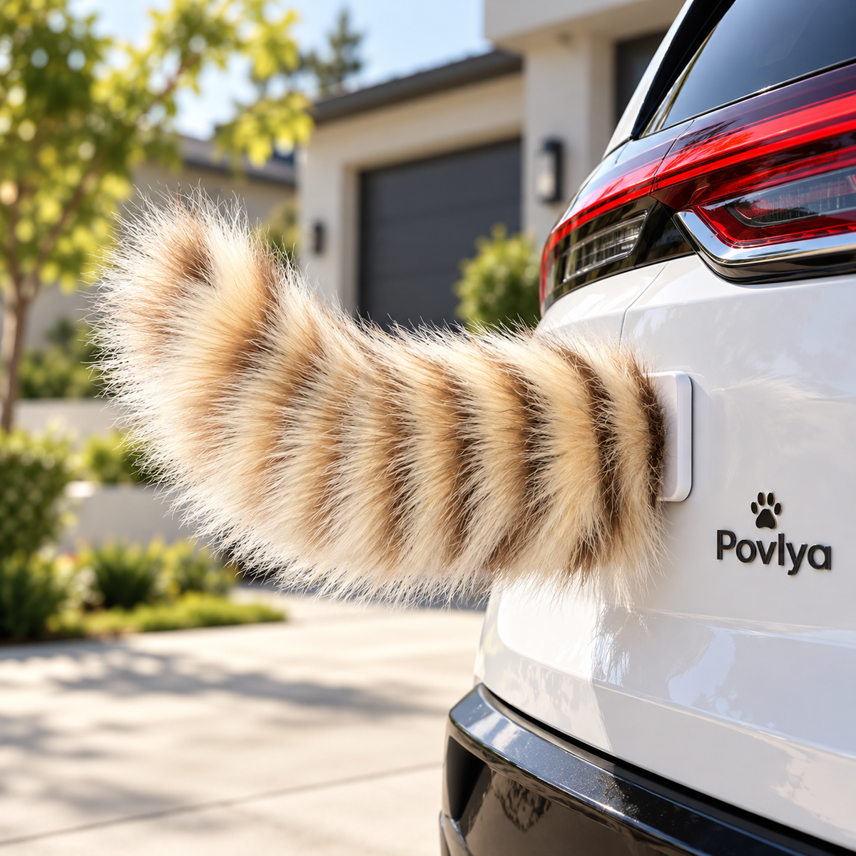 😂 Remote Control Wagging Car Tail ✨ Your Car Can Wag Its Tail Too!