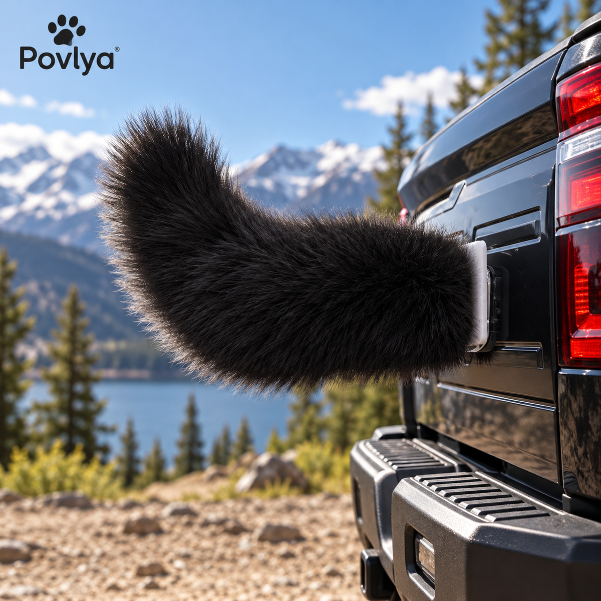 😂 Remote Control Wagging Car Tail ✨ Your Car Can Wag Its Tail Too!