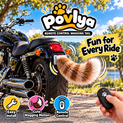 😂 Remote Control Wagging Car Tail ✨ Your Car Can Wag Its Tail Too!