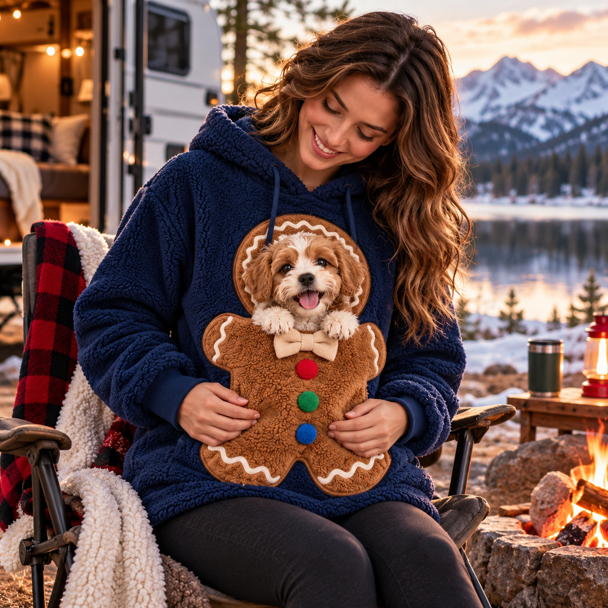 🎄 Christmas Pet Carrier Jumpsuit ✨ Keep Your Furry Friend Close This Holiday!