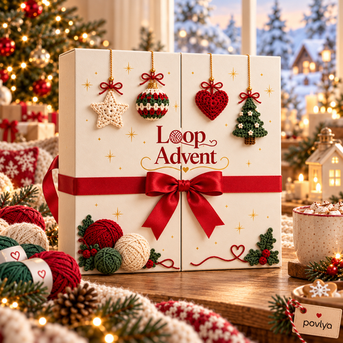 🎄 2026 Limited Edition Crochet Advent Calendar 🧶 24 Days of Collectible Cuteness!