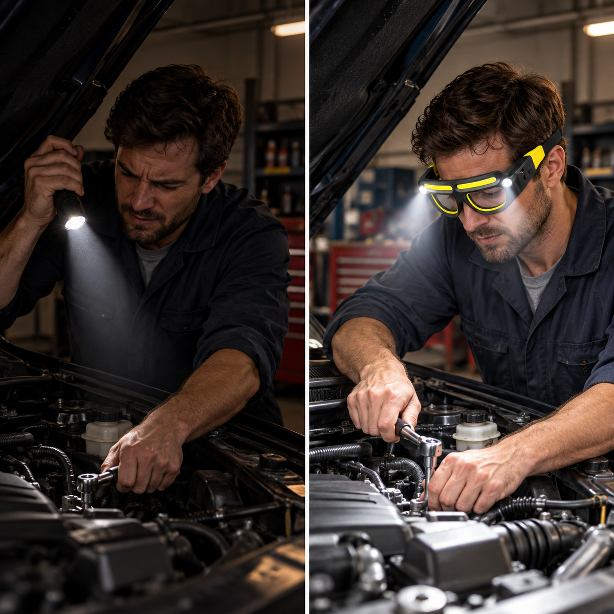 Stop Holding the Flashlight—See Clearly With Both Hands Free