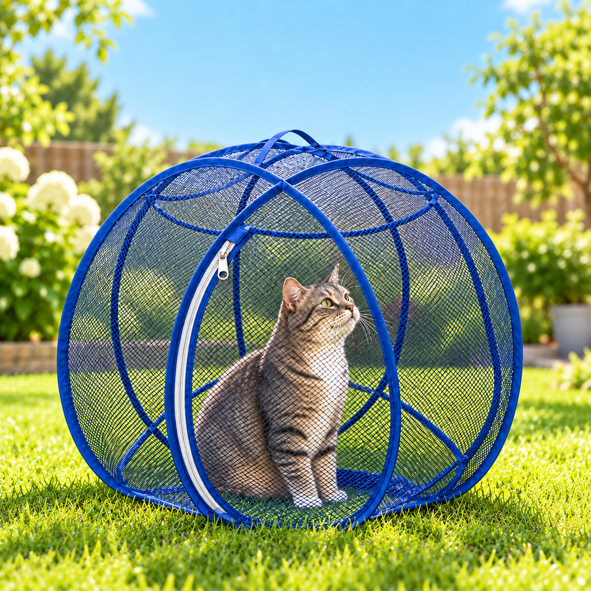 🐱 Pop-Up Cat Playpen 🌿 Fresh Air, Safe Space, Happy Cat