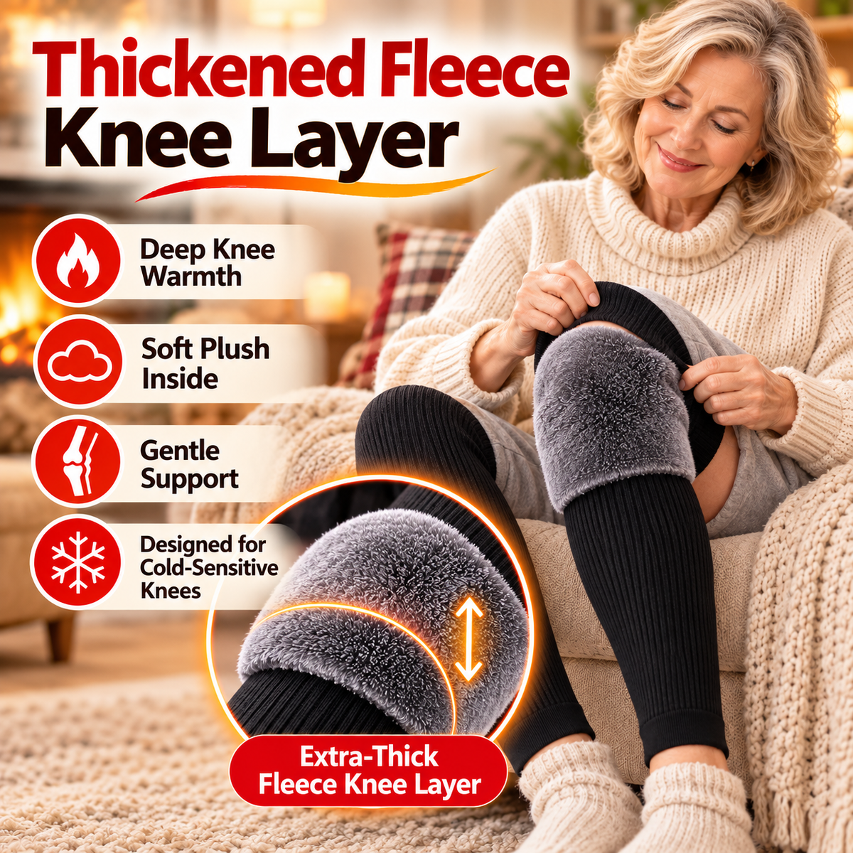🔥🦵Extra Long Thermal Leg Warmers – Stay Warm All Winter