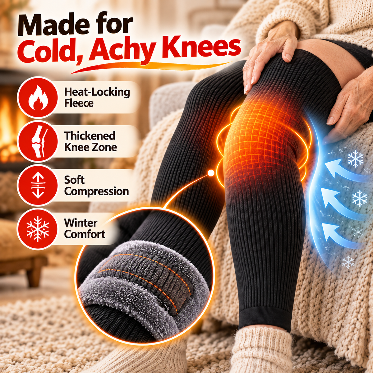🔥🦵Extra Long Thermal Leg Warmers – Stay Warm All Winter