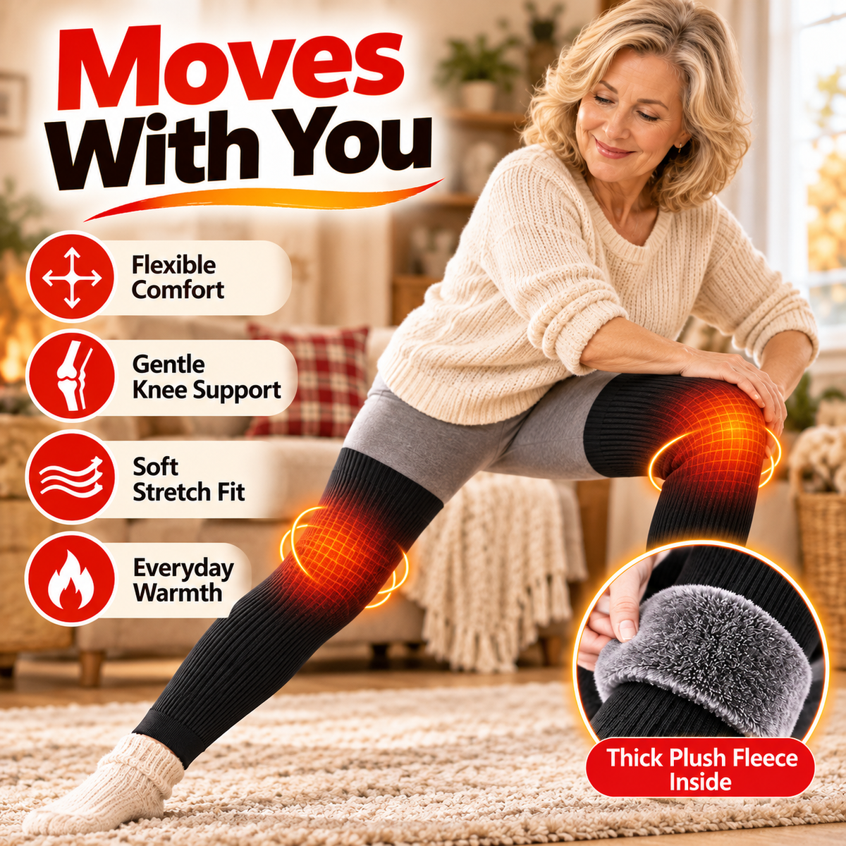 🔥🦵Extra Long Thermal Leg Warmers – Stay Warm All Winter
